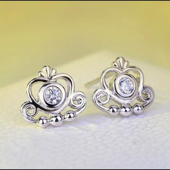 New! 925 Silver Fairytale Stud Earrings! - Picture 2 of 4